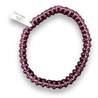 Garnet Gemstone Bead Stretch Elastic Stone Bracelet