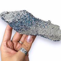Chalcopyrite Dolomite on Matrix Mineral Specimen Natural Crystal Cluster (Sweetwater Mine, MO)