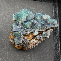 Hidden Forest Green Daylight UV Fluorite Galena #1 Mineral Specimen (Diana Maria Mine, Weardale, England)