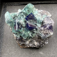 Hidden Forest Green Daylight UV Fluorite #2 Mineral Specimen (Diana Maria Mine, Weardale, England)