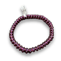 Garnet Gemstone Bead Stretch Elastic Stone Bracelet