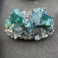 Hidden Forest Green Daylight UV Fluorite Galena #3 Mineral Specimen (Diana Maria Mine, Weardale, England)