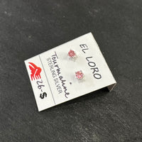 Tourmaline Light Pink Faceted Crystal Sterling Silver Stud Earrings