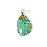 Hubei Turquoise Sterling Silver Pendant