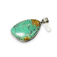 Hubei Turquoise Sterling Silver Pendant