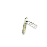 Labradorite Miniature Crystal Point Sterling Silver Pendant
