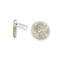 Labradorite Miniature Crystal Point Sterling Silver Pendant