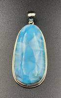 Larimar #12 Sterling Silver Pendant