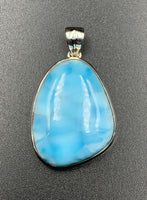 Larimar #14 Sterling Silver Pendant