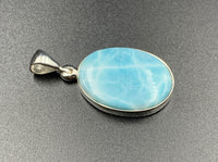 Larimar #15 Sterling Silver Pendant