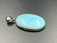 Larimar #17 Sterling Silver Pendant