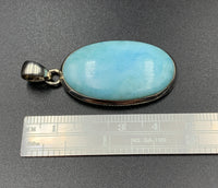 Larimar #17 Sterling Silver Pendant