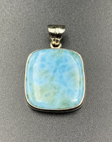 Larimar #18 Sterling Silver Pendant