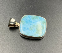 Larimar #18 Sterling Silver Pendant