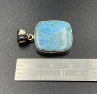 Larimar #18 Sterling Silver Pendant