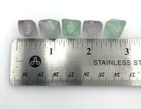 Fluorite Octahedron (1) Raw Stone