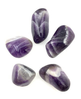 Chevron Amethyst (1) Tumbled Stone