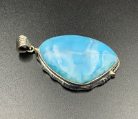 Larimar #3 Sterling Silver Pendant