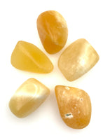 Orange Calcite (1) Tumbled Stone