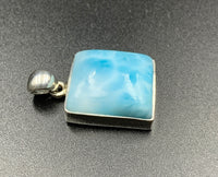 Larimar #4 Sterling Silver Pendant