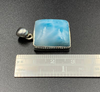 Larimar #4 Sterling Silver Pendant