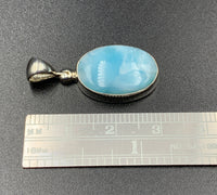 Larimar #6 Sterling Silver Pendant