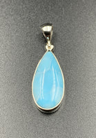 Larimar #7 Sterling Silver Pendant