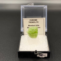 Tremolite Chrome #8 Thumbnail Specimen (Merelani Hills, Tanzania)
