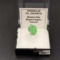 Garnet Tsavorite (Grossular) #4 Thumbnail Specimen (Merelani Hills, Tanzania)