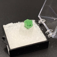 Garnet Tsavorite (Grossular) #8 Thumbnail Specimen (Merelani Hills, Tanzania)