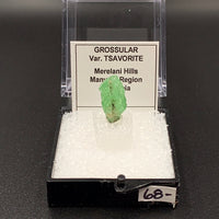 Garnet Tsavorite (Grossular) #9 Thumbnail Specimen (Merelani Hills, Tanzania)