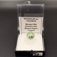 Garnet Tsavorite (Grossular) #11 Thumbnail Specimen (Merelani Hills, Tanzania)