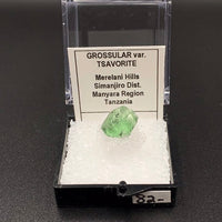 Garnet Tsavorite (Grossular) #15 Thumbnail Specimen (Merelani Hills, Tanzania)