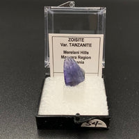 Tanzanite #3 Purple Zoisite Thumbnail Specimen (Merelani Hills, Tanzania)