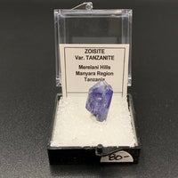 Tanzanite #5 Purple Zoisite Thumbnail Specimen (Merelani Hills, Tanzania)