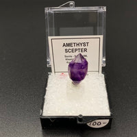 Amethyst #3 Phantom Scepter Thumbnail Specimen (Sorris-Sorris 186, Namibia)