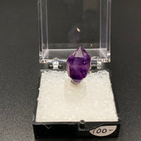 Amethyst #3 Phantom Scepter Thumbnail Specimen (Sorris-Sorris 186, Namibia)