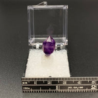 Amethyst #3 Phantom Scepter Thumbnail Specimen (Sorris-Sorris 186, Namibia)