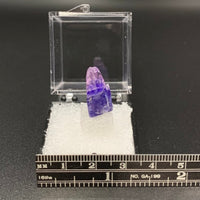 Tanzanite #9 Bicolored Purple Zoisite Thumbnail Specimen (Merelani Hills, Tanzania)