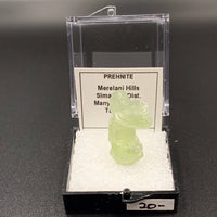 Prehnite #5 Thumbnail Specimen (Merelani Hills, Tanzania)