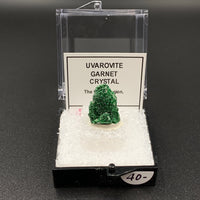 Garnet Uvarovite #1 Thumbnail Specimen (Ural Region, Russia)