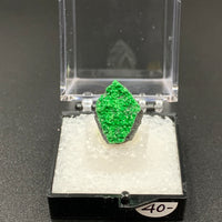 Garnet Uvarovite #3 Thumbnail Specimen (Ural Region, Russia)