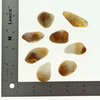 Citrine (1) Polished Tumbled Stone (Heat Enhanced)