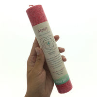 Money Red Root Chakra Energy Palm Wax Blend Essential Oils Scented Candle-Pillar or Jar