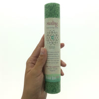 Healing Green Heart Chakra Energy Palm Wax Blend Essential Oils Scented Candle-Pillar or Jar