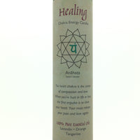 Healing Green Heart Chakra Energy Palm Wax Blend Essential Oils Scented Candle-Pillar or Jar