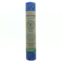 Positive Energy Blue Throat Chakra Energy Palm Wax Blend Essential Oils Scented Candle-Pillar or Jar