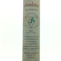 Abundance Indigo Third Eye Chakra Energy Palm Wax Blend Essential Oils Scented Candle-Pillar or Jar