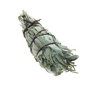 White Sage with Lavender Bundle Smudge Stick Handwrapped California USA