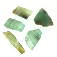 Green Calcite (1) Lime Sea Green Unpolished Raw Chunk
